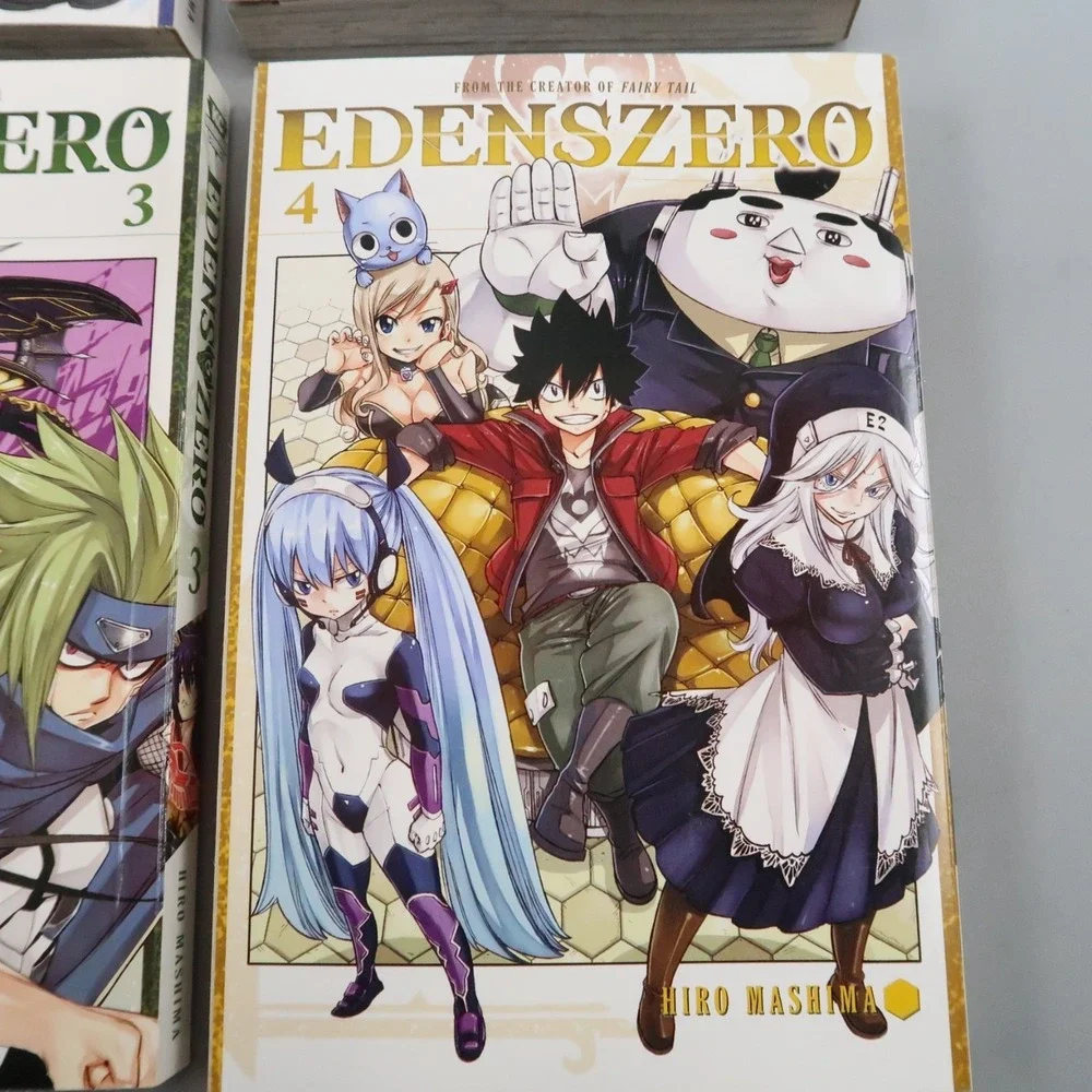 Edens Zero Volumes 1-4 by Hiro Mashima Kodansha Comics Manga Book Lot
